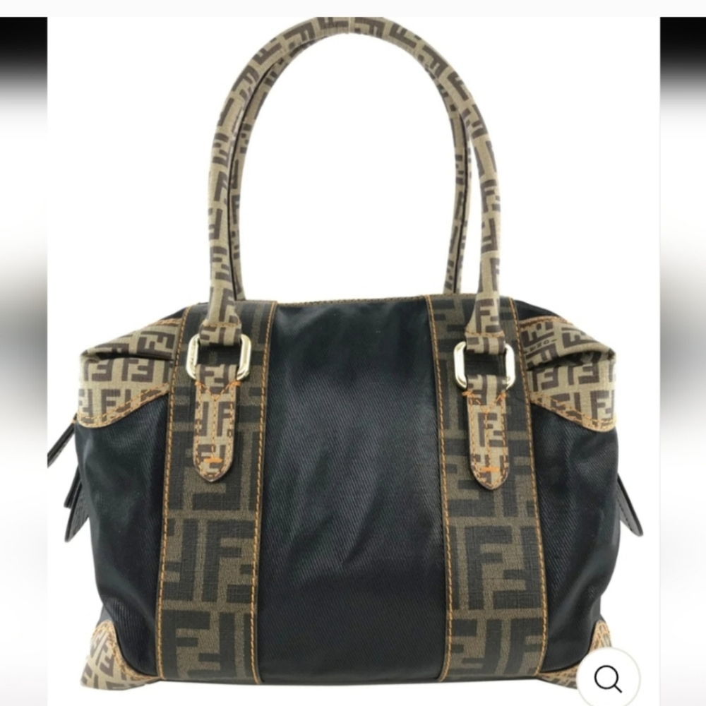 FENDI Zucca Tote / Shoulder Bag